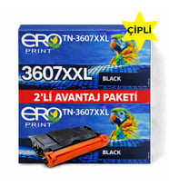 TN-3607XXL / Brother MFC-L5710DW Çipli Muadil Toner - 2'li Avantaj Paket
