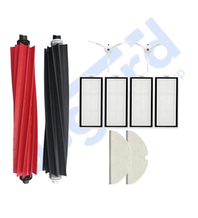 ROBOROCK Q8 MAX , Q8 MAX+ UYUMLU 1 Ana Fırça 2 Yan Fırça 4 Filtre 2 Mop PKT-iasgf0001227