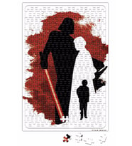 Luk and Dark Star Wars Puzzle 240 Parça Yapboz