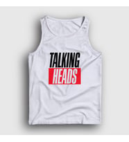 Presmono Unisex Beyaz Logo Talking Heads Atlet 491953tt (Beyaz)