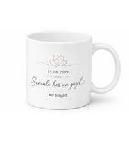 Kişiye Özel Tarih Mesaj Gizli Anlam Romantik Kupa Bardak Hediye
