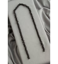 Hematit Doğal Taş Mat Siyah Üçgen Kesim 6x3mm Dizi [AA]