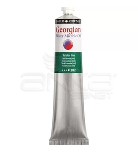 Daler Rowney Georgian Water Mixable Oil Su Bazlı Yağlı Boya 200ml 382 Viridian Hue