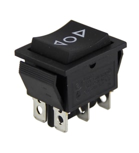 Ayt IC-111 Geniş Işıksız Basmalı 2 Kademeli Anahtar Yukarı Aşağı Ok Simgeli Yaylı On Off Düğme Buton