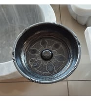 Siyah Kaplama Osmanlı Hamam Tası - Pirinç (K.Siyah)