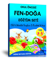 Okul Öncesi Fen-Doğa Eğitim Seti (3 Fasikül Kitap)