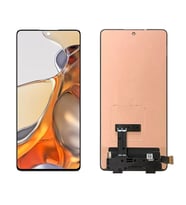 Xiaomi Uyumlu Mi 11T / Mi 11T Pro Lcd Ekran Çıtasız Orj. (Siyah)