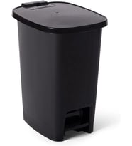 Collection Lüx Serisi Pedallı 15 Litre Çöp Kovası Siyah