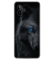 General Mobile GM 24 Pro Kılıf Resimli Desenli Silikon Platinium Series Dark Wolfs 1834