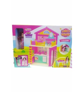 Lolanın 2 Katlı Evi 6619 (Pembe)
