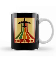 Retro Pilot Dad Vintage Airplane Aviation Father Kupa Bardak Porselen