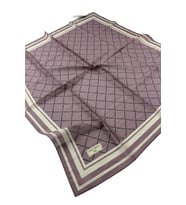 Lesscarves LS2211 Desenli Pamuk İpek Eşarp 90x90 cm