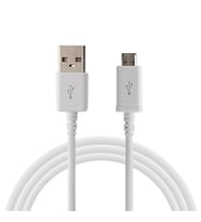 Winex DG925 UsbA to Micro Data ve Şarj Kablosu Beyaz