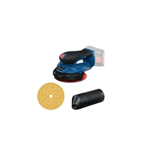 BOSCH GEX 18V- 150-3 AKÜLÜ EKSANTRİK ZIMPARA SOLO