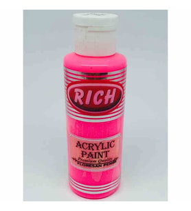 Rich Master Akrilik Boya 120 cc. FLORESAN PEMBE 