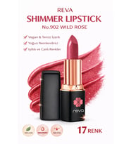 Shimmer Lipstick Wild Rose No:902 Işıltılı Parlak Vegan Temiz Ruj