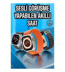 Mey İthalat® Yeni Nesil Akıllı Saat Nabız Ölçer Sağlık Ölçer ve Kalori Ölçer Uyku Takibi NFC Özelliğ
