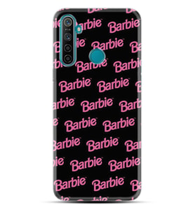 Realme 5i 5 Pro 6i 7 Pro 8 Kılıf Desemli Silikon Barbie 1404