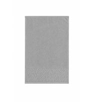 El Yüz Havlusu 50x90 cm %100 Pamuk Kısmi Kadife Quadro Gri