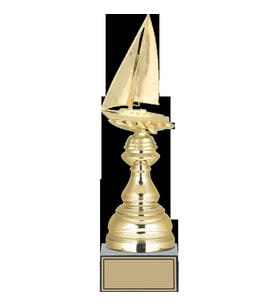 ODAK KUPA - Figürlü Kupalar - Yelken Figürlü Kupalar FG-024 A - 35 cm