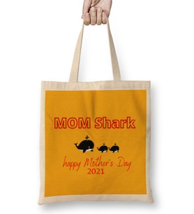 Whale Mothers Day 2021 Bez Çanta Uzun Saplı