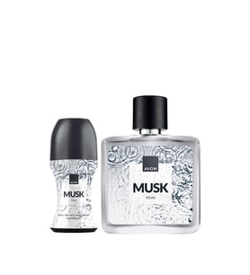 Musk Rain Erkek Parfüm ve Rollon Paketi