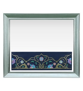 e38 EL İŞÇİLİĞİ AYNALI TEZHİP TABLO 103*88 cm - 5822
