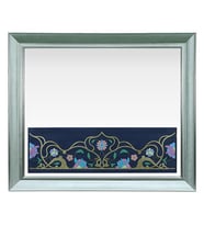 e38 EL İŞÇİLİĞİ AYNALI TEZHİP TABLO 103*88 cm - 5822