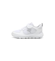 Puma Fun Racer 2 AC+ PS 400580 05 Unisex Çocuk Spor Ayakkabı Beyaz Gri 28-35 (Beyaz-Gri)