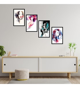 4 Parçalı Çerçeve Görünümlü Mdf Tablo 03