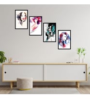 4 Parçalı Çerçeve Görünümlü Mdf Tablo 03