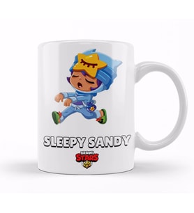 Brawl Stars  Sleepy Sandy Kupa Bardak Porselen