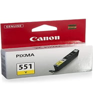 Canon Cli-551 Y Orijinal Sarı Mürekkep Kartuşu 6511B001 (Çok Renkli)