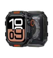 Watch Ultra 49 mm ile Uyumlu Metal Saat Koruyucu Kılıf Zırh Tasarım Kasa