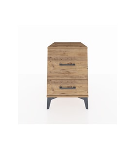Kronos Komodin 2 Çekmeceli 44x59x64 Çam-Çam