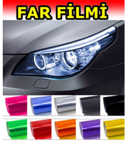 NKT GROUP Far Stop Filmi Folyosu Kaplama Şeffaf Dayanıklı Kaliteli 1 Metre (Kırmızı)