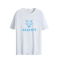 Türk ,Türklük ve Göktürk Simgeli Ulusal Baskılı Oversize Unisex Tişört 1405 (Beyaz)