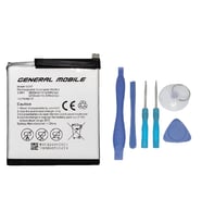 General Mobile GM 9 PLUS Uyumlu Pil Sıfır - Servis + TAMİR SETİ
