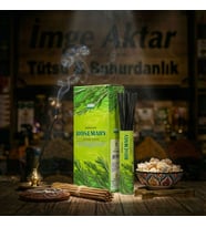 Darshan Biberiye (Rosemary) Çubuk Tütsü (20'li Paket) - Zihin Açıcı