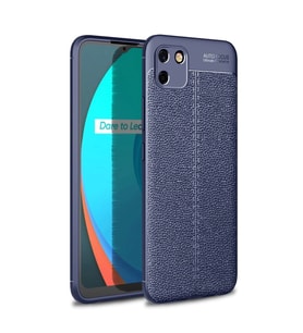 Realme C11 2021 Kılıf Auto Focus Kapak - Lacivert