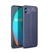 Realme C11 2021 Kılıf Auto Focus Kapak - Lacivert