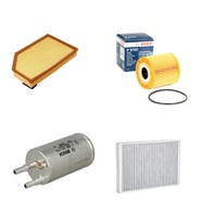 Bosch Filtre Bakım Seti Volvo S80 II 4.4 T Benzinli 315 Beygir 2009-2016 Hava + Yağ F + Yakıt F. + Polen Bosch