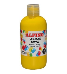 Alpino 250 ML Sarı Parmak Boyası (Karışık)