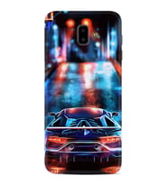 Samsung J6 Plus J7 Prime J7 Pro M20 Kılıf Desenli Silikon Neon Cars 1724