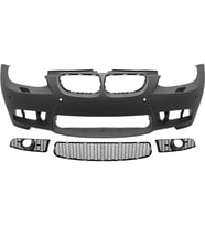 BMW E92 2006-2009 Komple Tampon E93 Ön Far Yıkamalı SİS Delikli Style A51118043958R2 Wender