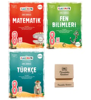 Okyanus LGS 8. Sınıf Classmate Matematik Fen ve Türkçe Soru Bankası 3lü Set+ Telefon Standı