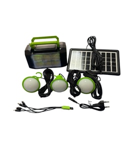 RT-912BT Güneş Panelli Radyolu 3 Ampullü Çok Amaçlı Solar Fener Radyo
