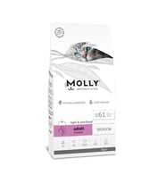 Molly Kısırlaştırılmış Kedi Maması Tavuklu 2 Kg (Beyaz)