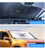 Hyundai i30, Ford Fiesta, Seat Ibiza, Renault Clio, Dacia Duster Uyumlu Oto Şemsiye