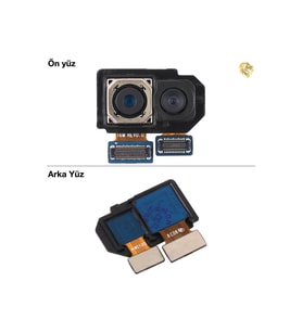 Samsung Galaxy A30 Arka Kamera ile Uyumlu Full Set Arka kamera büyük kamera ana kamera sensörü